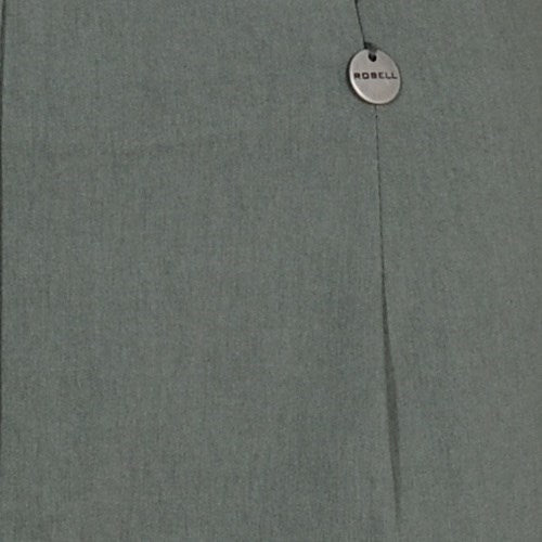 Robell Crop Trousers | Khaki Green - Wardrobe Plus