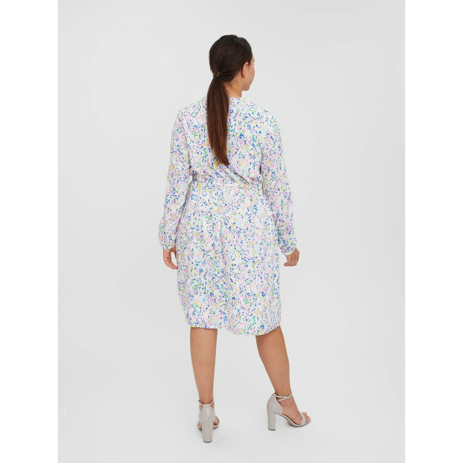 Vero Moda Curve Kathrine Shirt Dress - Wardrobe Plus