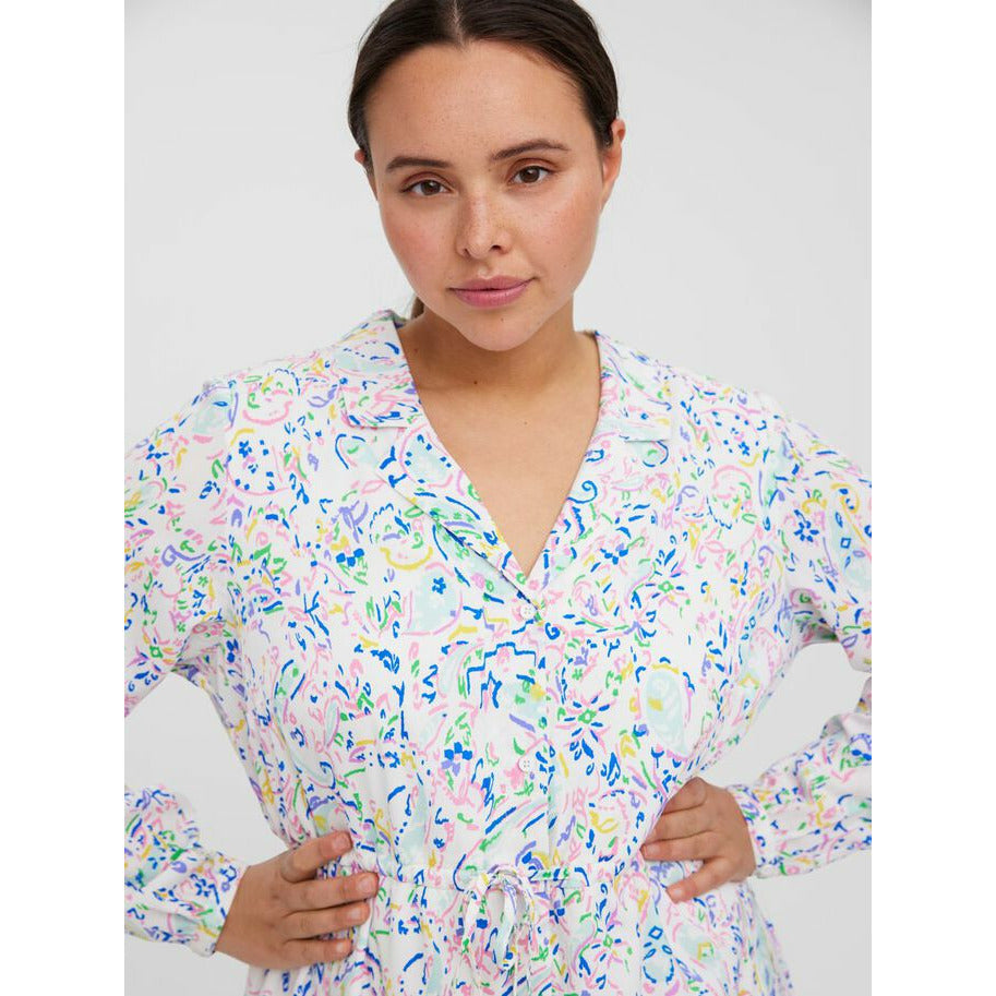 Vero Moda Curve Kathrine Shirt Dress - Wardrobe Plus