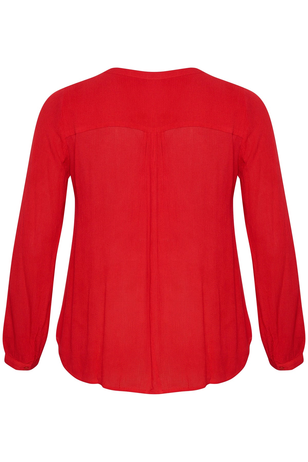 Kaffe Curve Ami Blouse in Haute Red