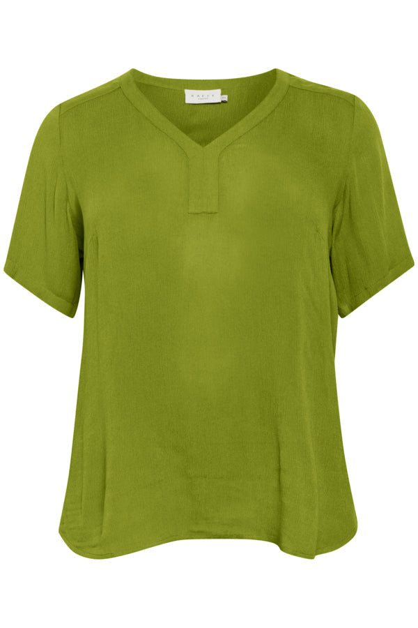 Kaffe Cami Blouse in Calla Green