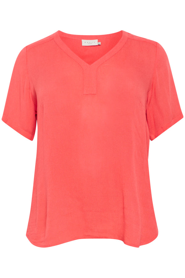 Kaffe Cami Blouse in Cayenne