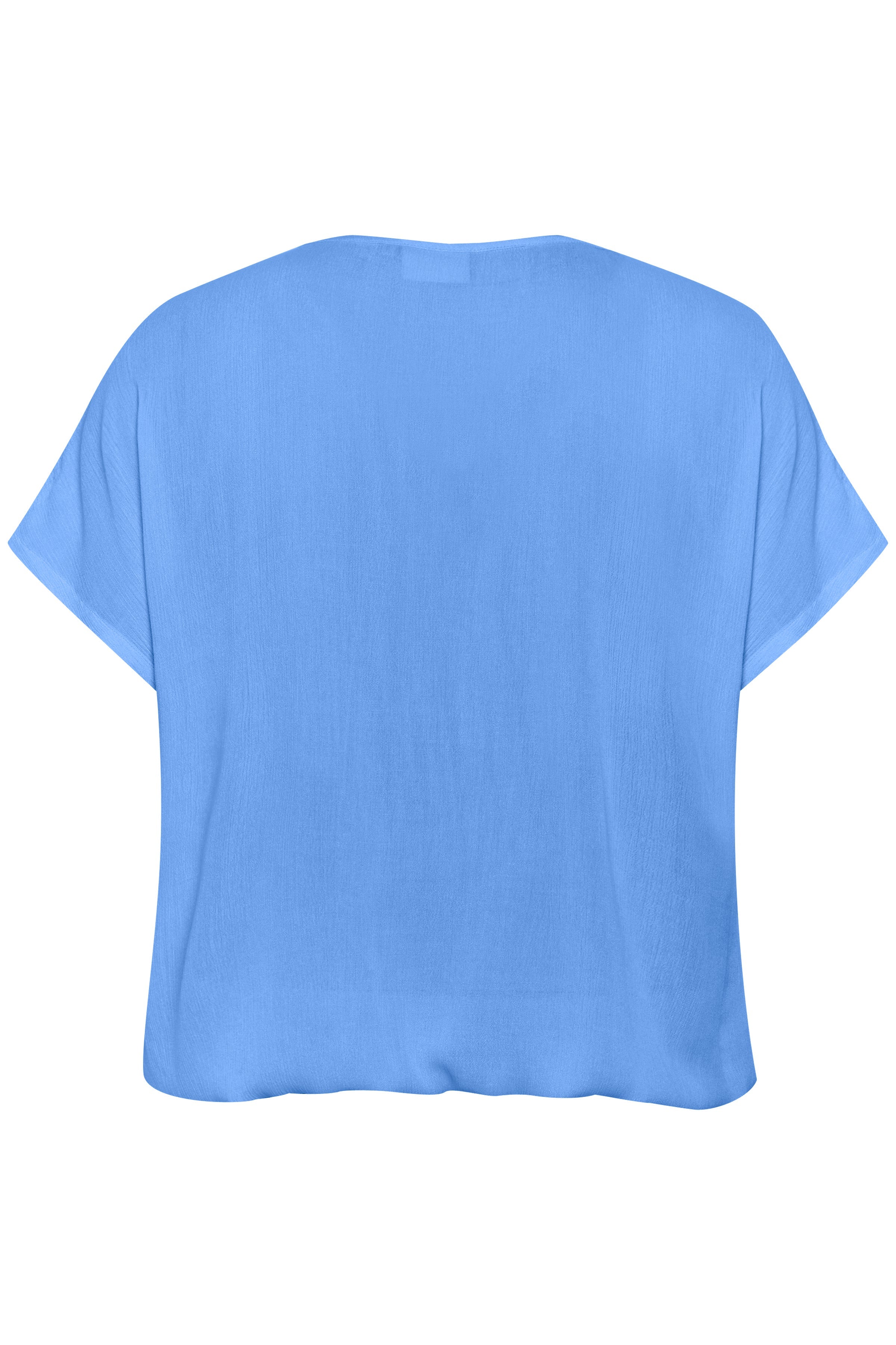 Kaffe Stanley Short Sleeve Blouse in Ultramarine