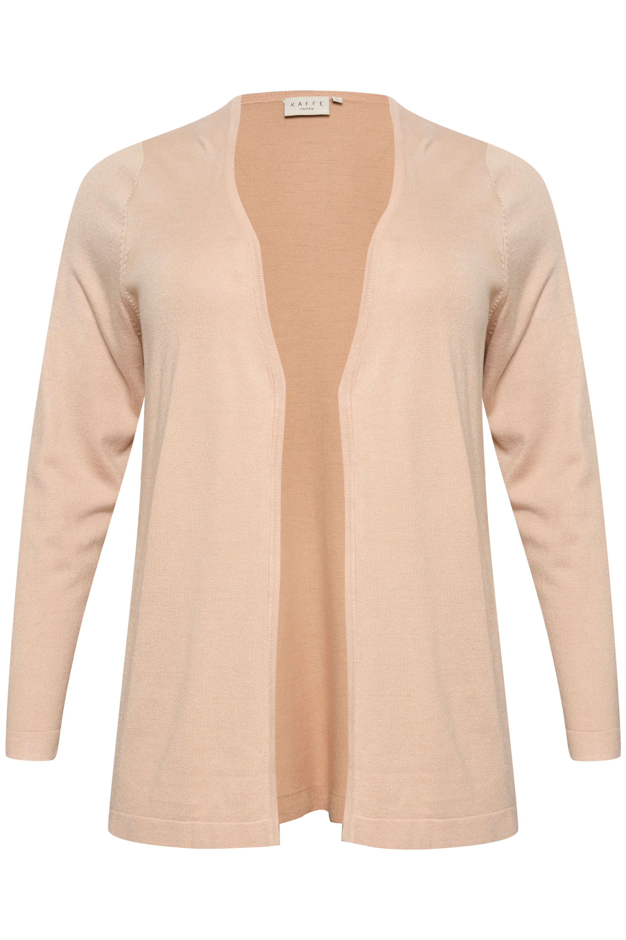 Kaffe Curve Farsia Cardigan in Beige
