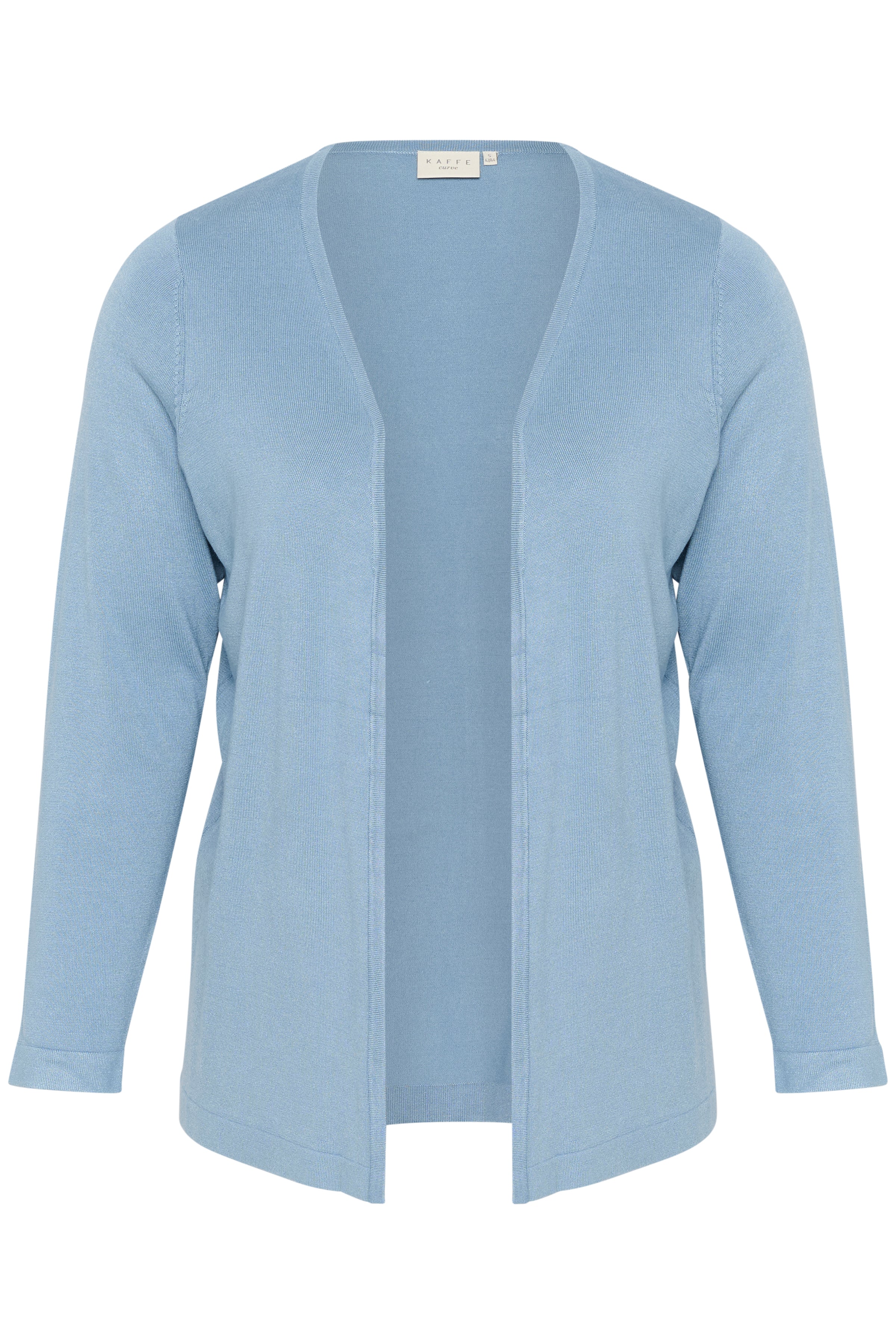 Kaffe Curve Farsia Cardigan in Light Blue