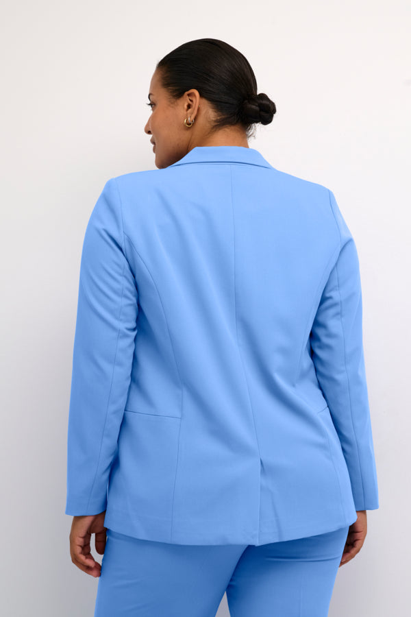 Kaffe Curve Sakira Blazer in Ultramarine