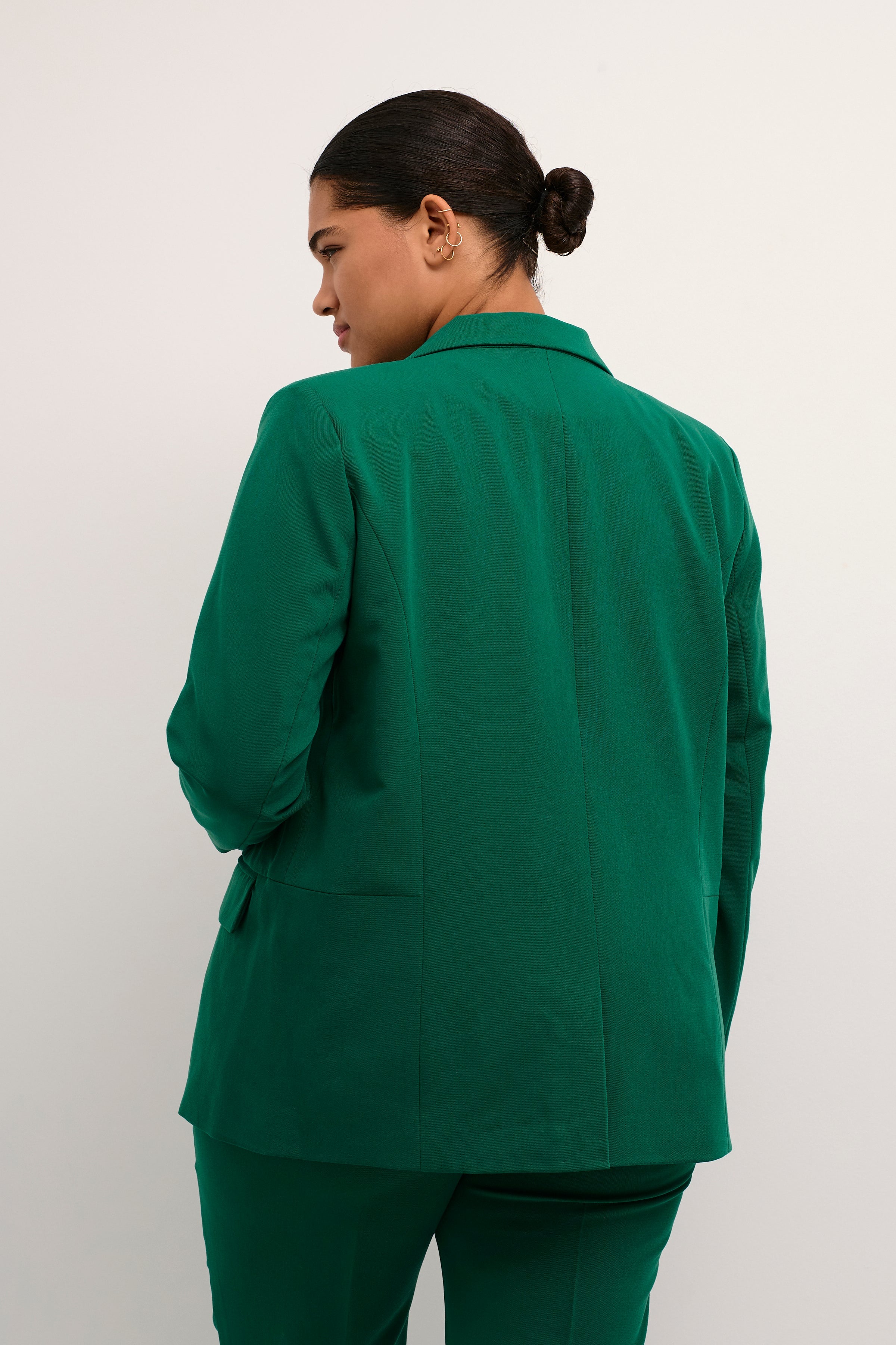 Kaffe Curve Sakira Blazer in Green