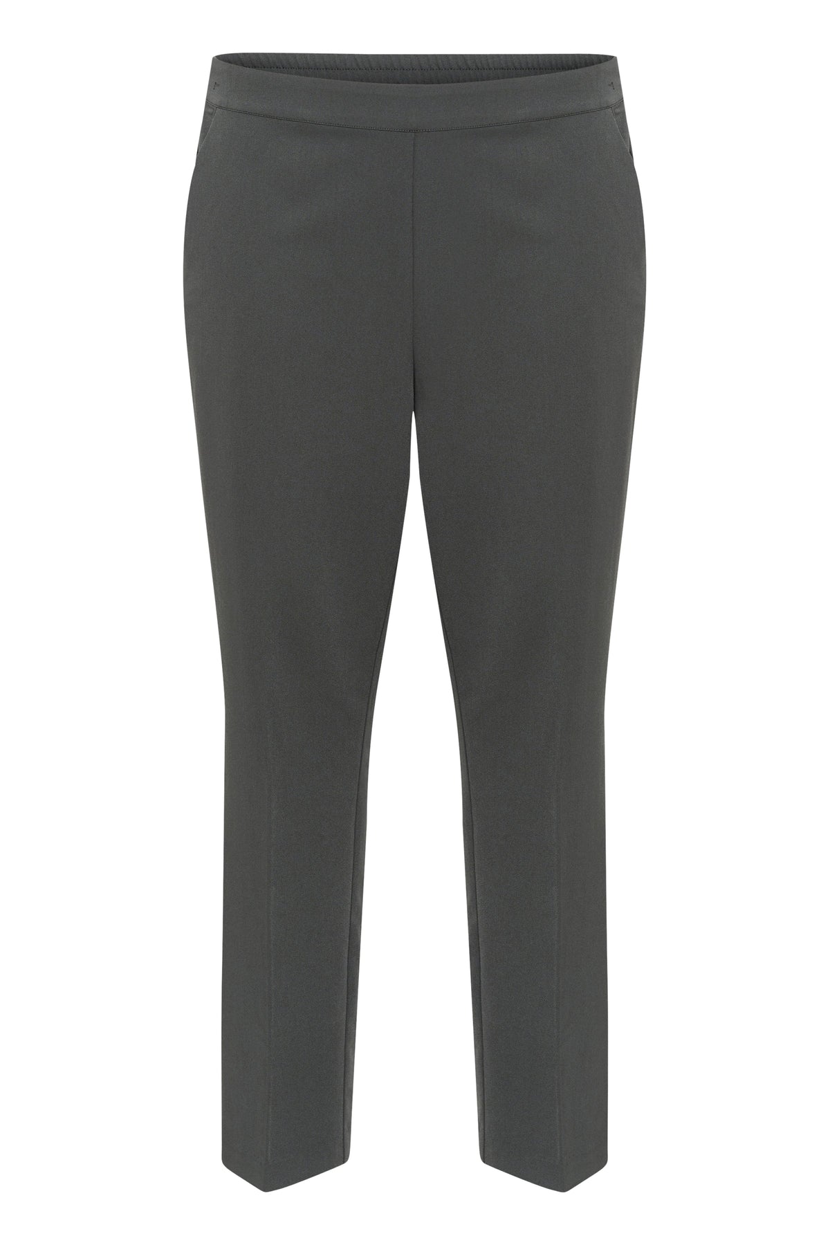 Kaffe Curve Sakira Trousers in Dark Grey
