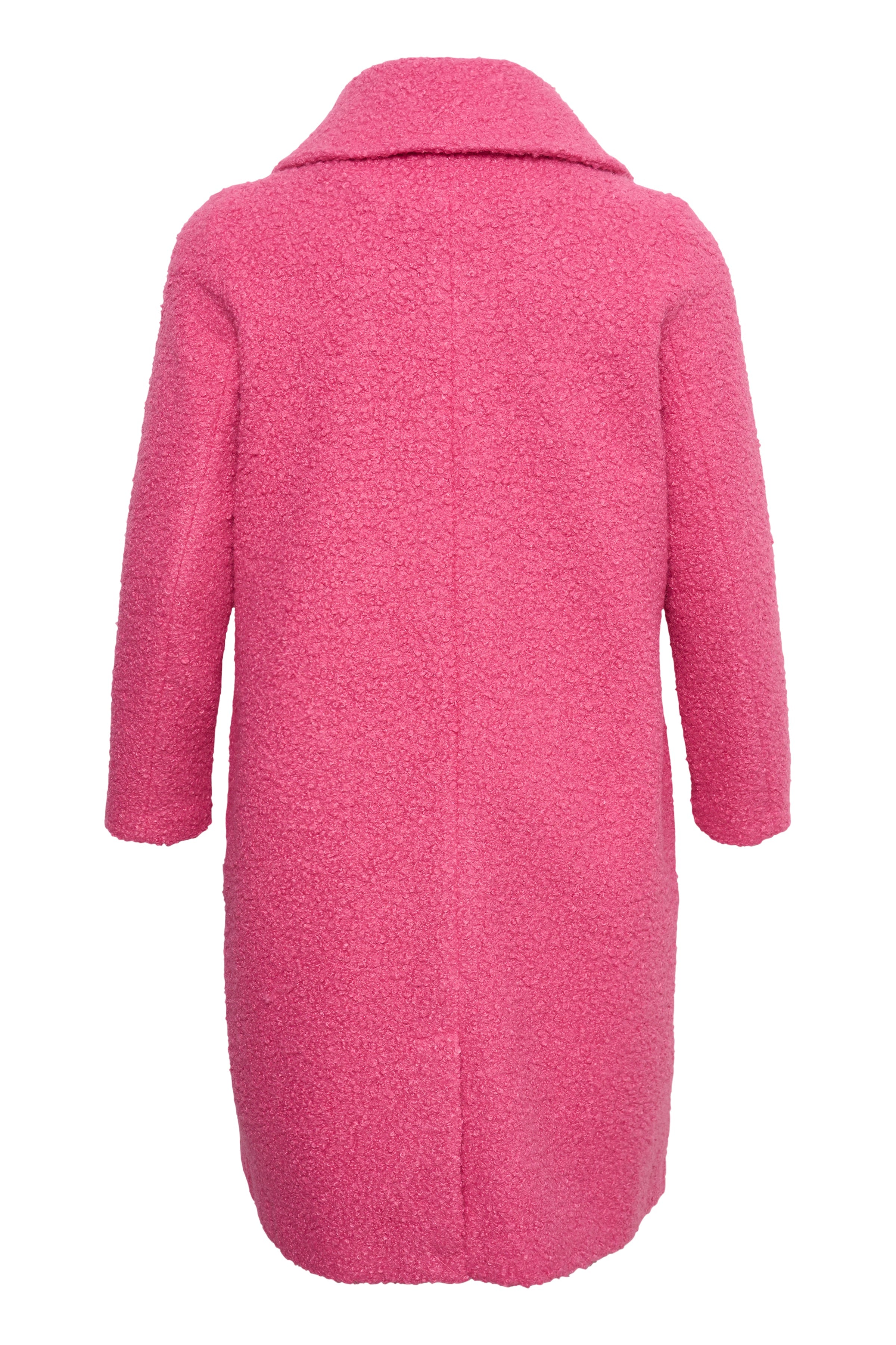 Kaffe Curve Anni Coat in Pink