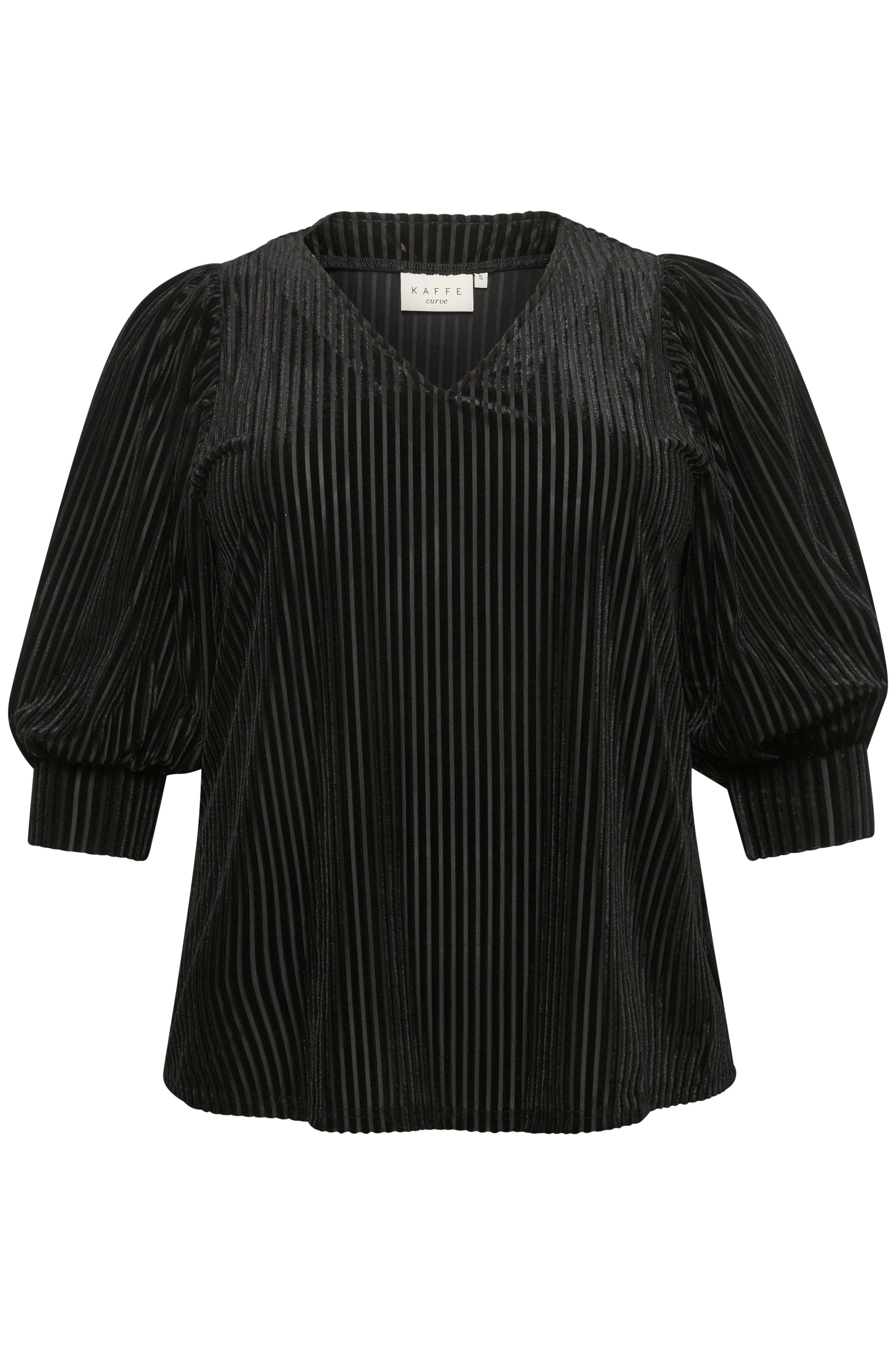Kaffe Curve Anna Blouse in Black