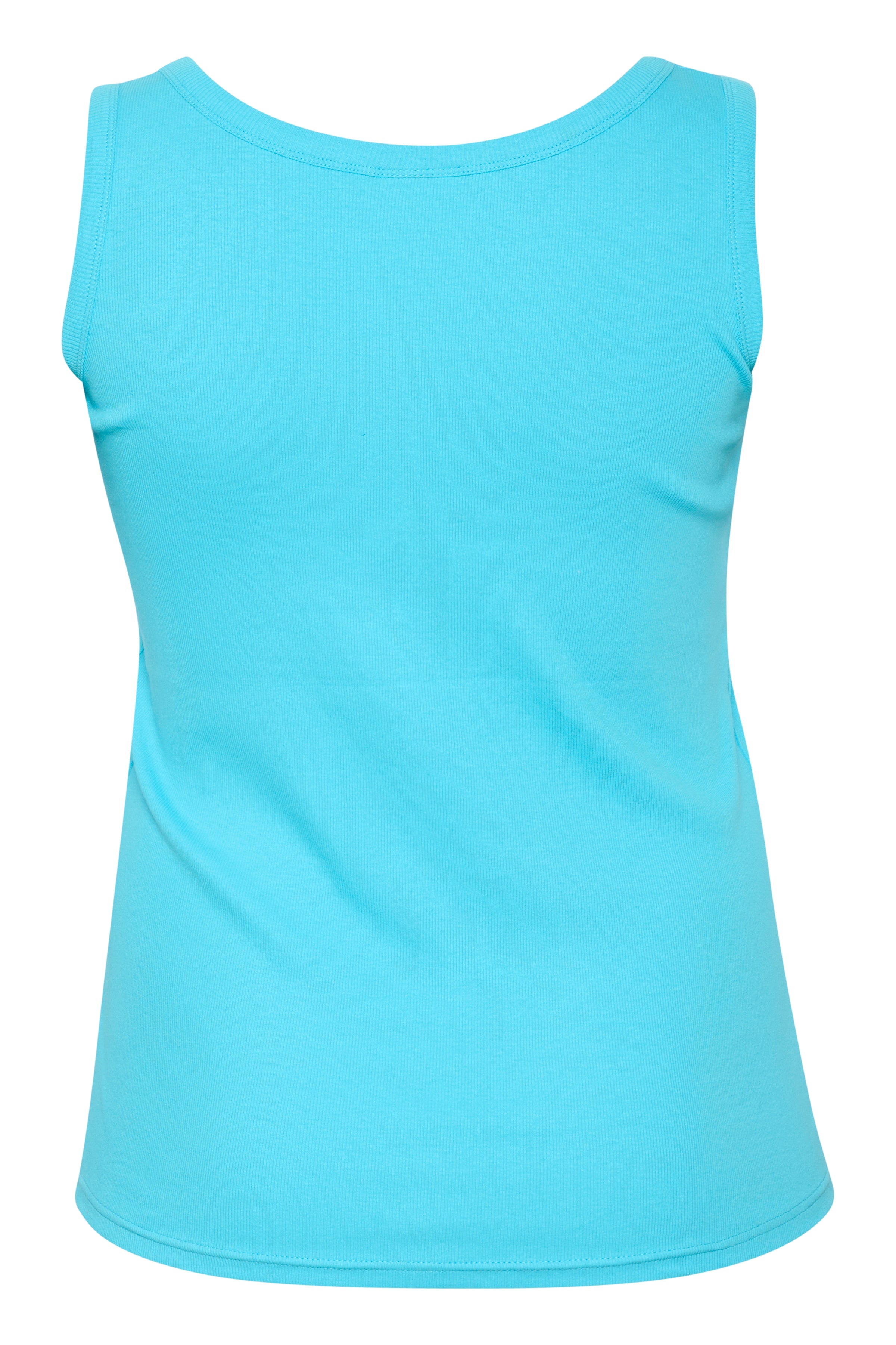 Kaffe Curve Carina Vest Top in Blue Atoll