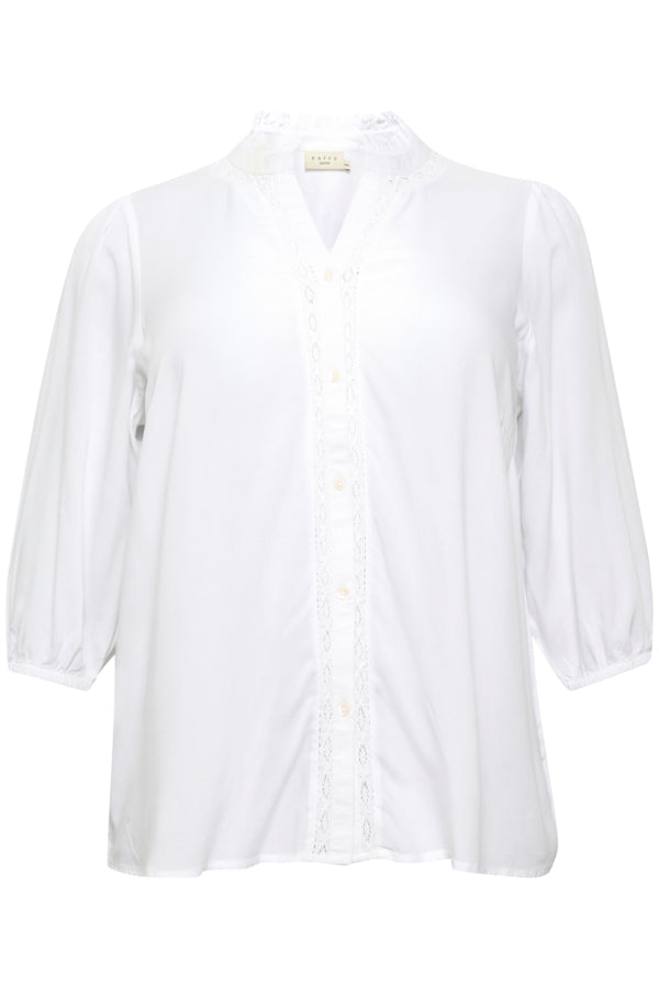 Kaffe Curve Mikka Blouse in White