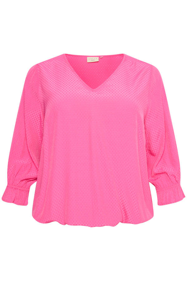 Kaffe Curve Tina Blouse in Pink