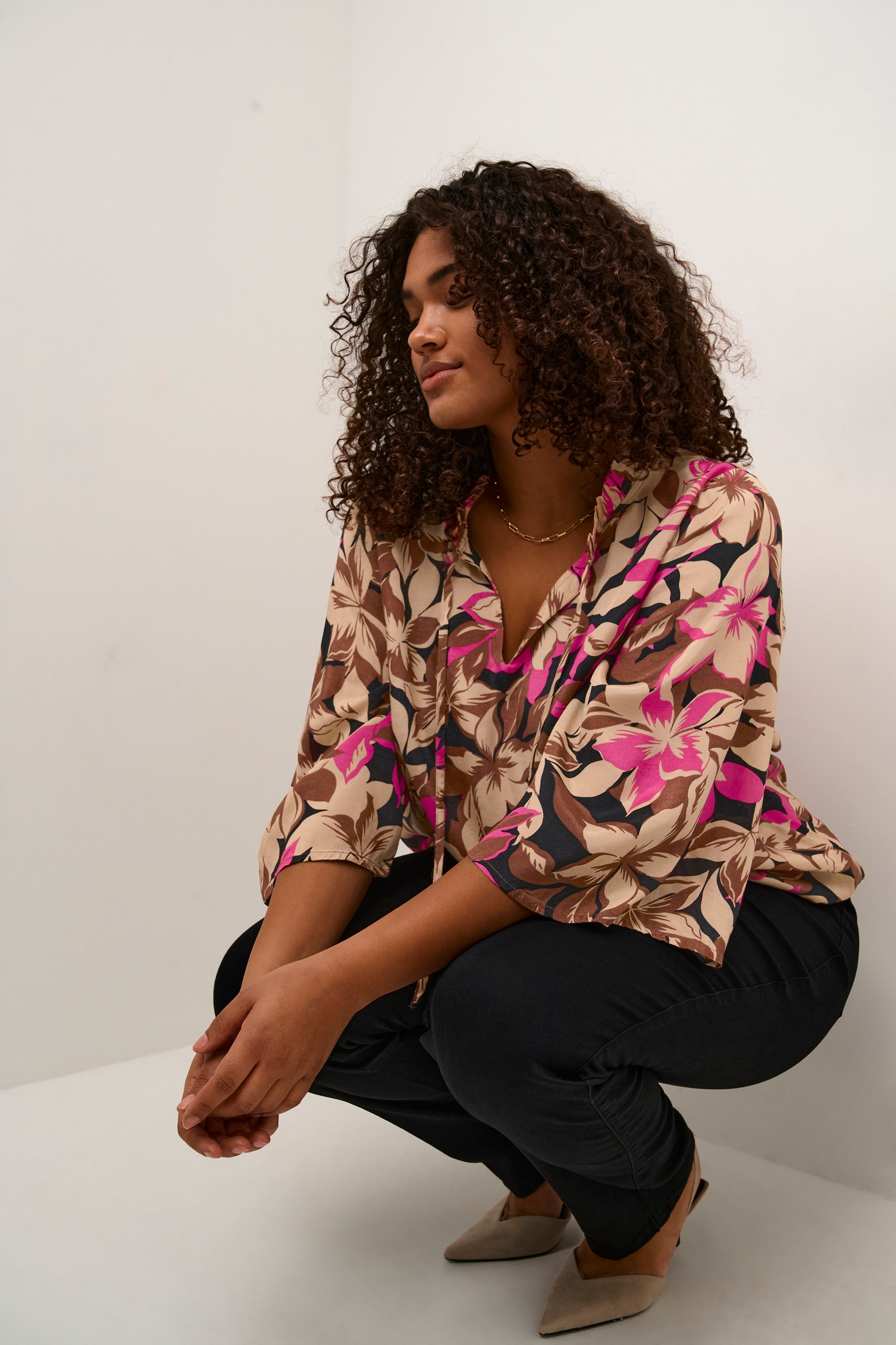 Kaffe Curve Dory Printed Blouse