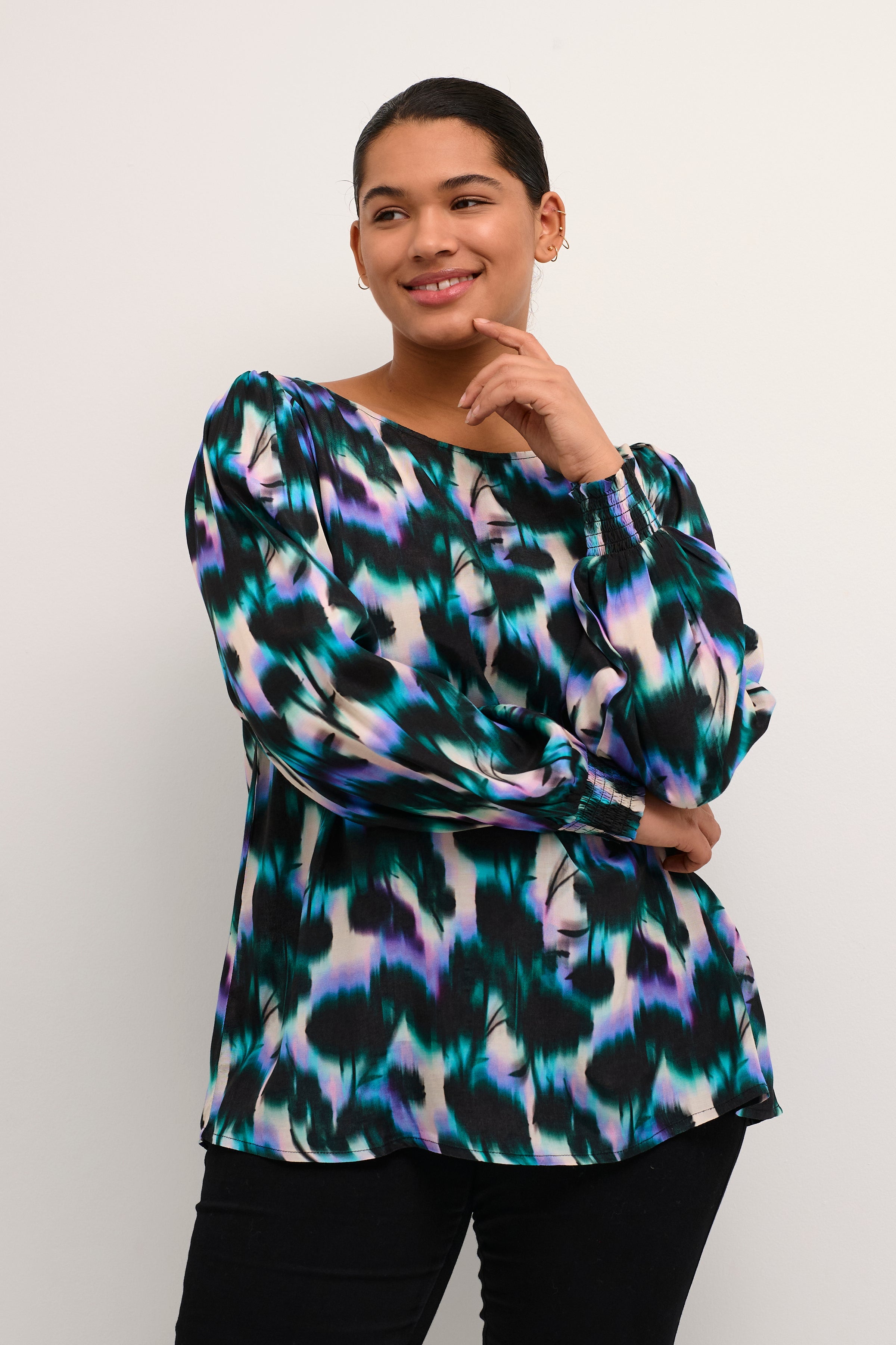 Kaffe Curve Amy Printed Blouse