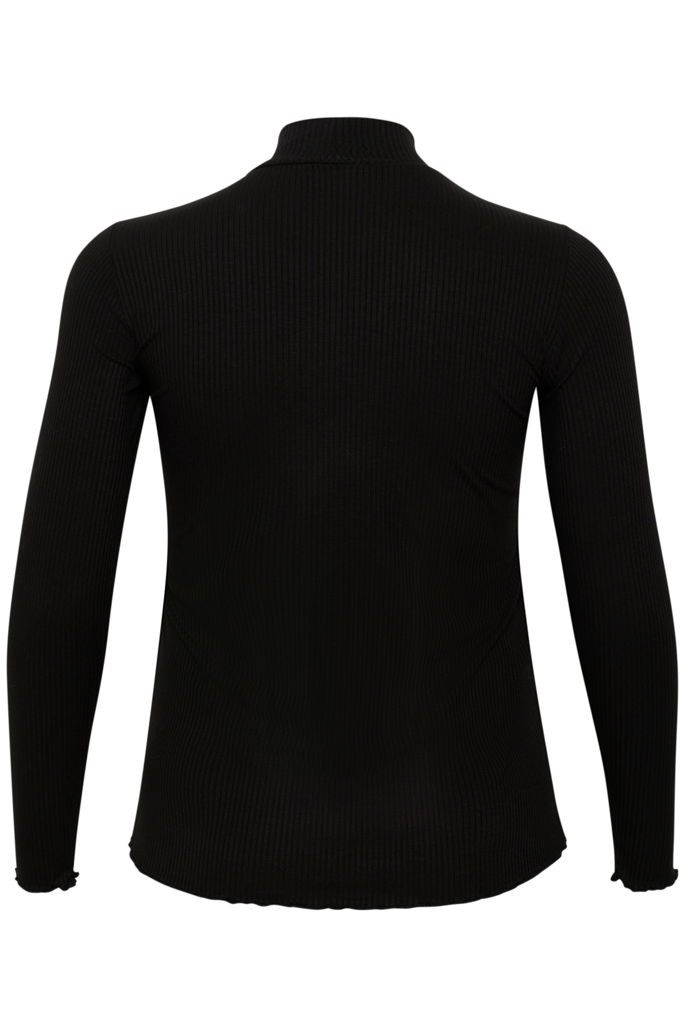 Kaffe Curve Dina Turtleneck Knit in Black