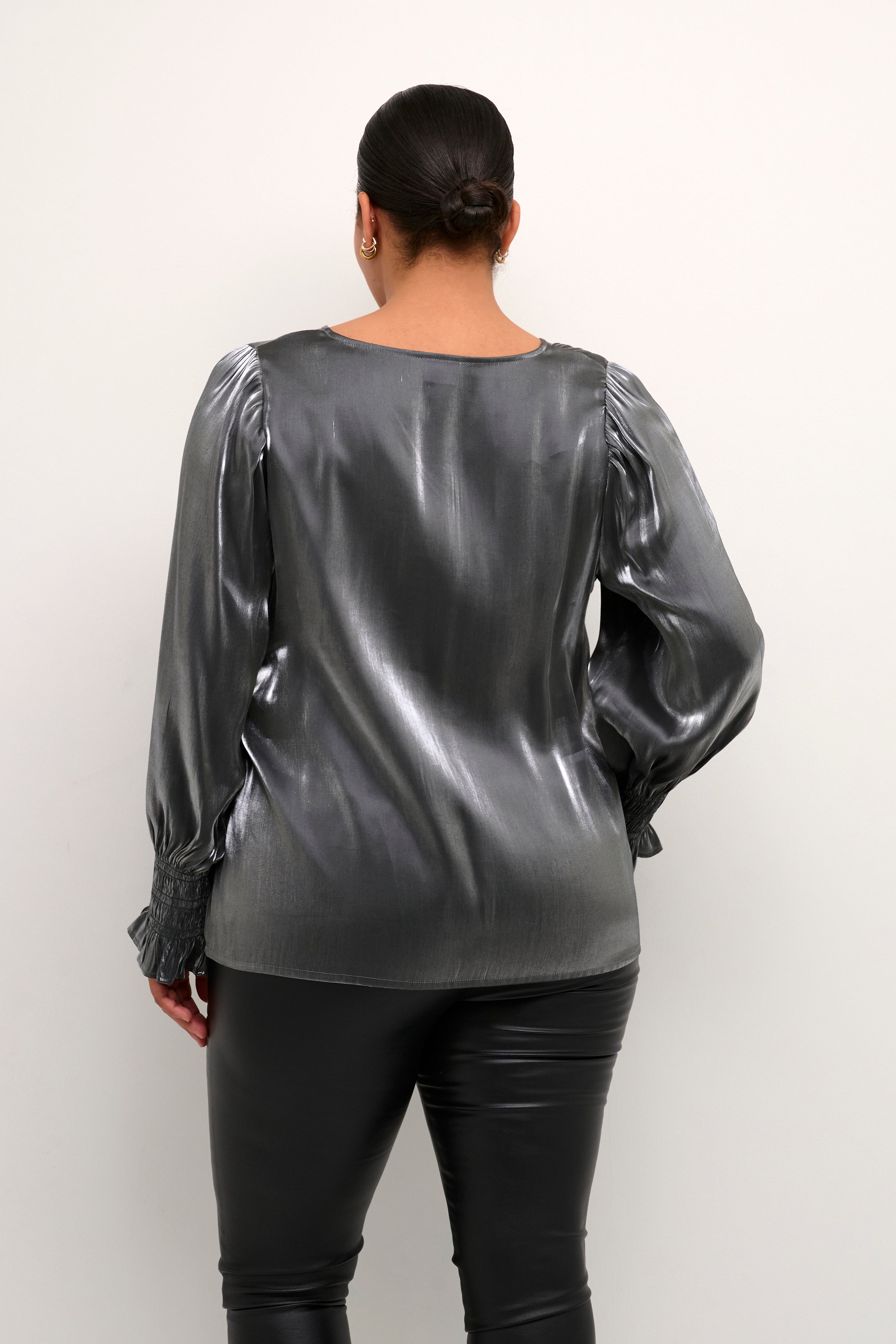 Kaffe Curve Milla Metallic Blouse
