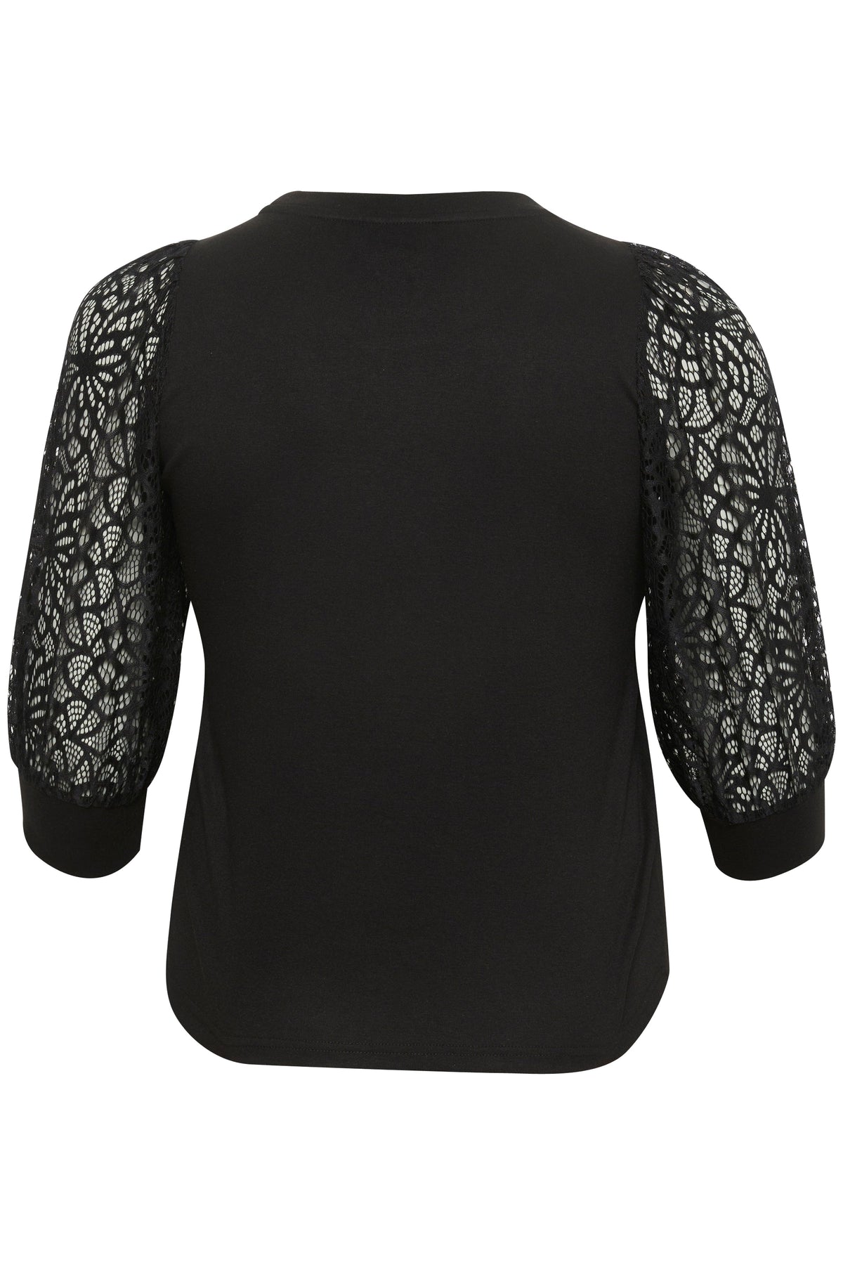 Kaffe Curve Bella Lace Top in Black
