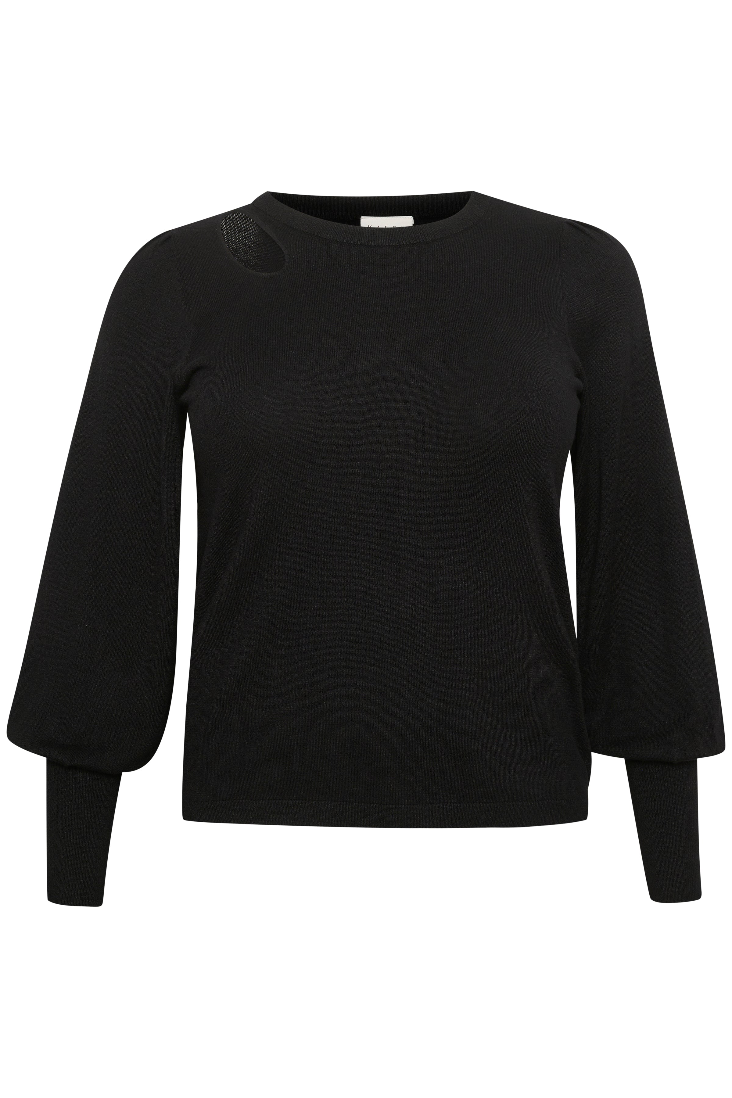 Kaffe Curve Vinni Pullover in Black