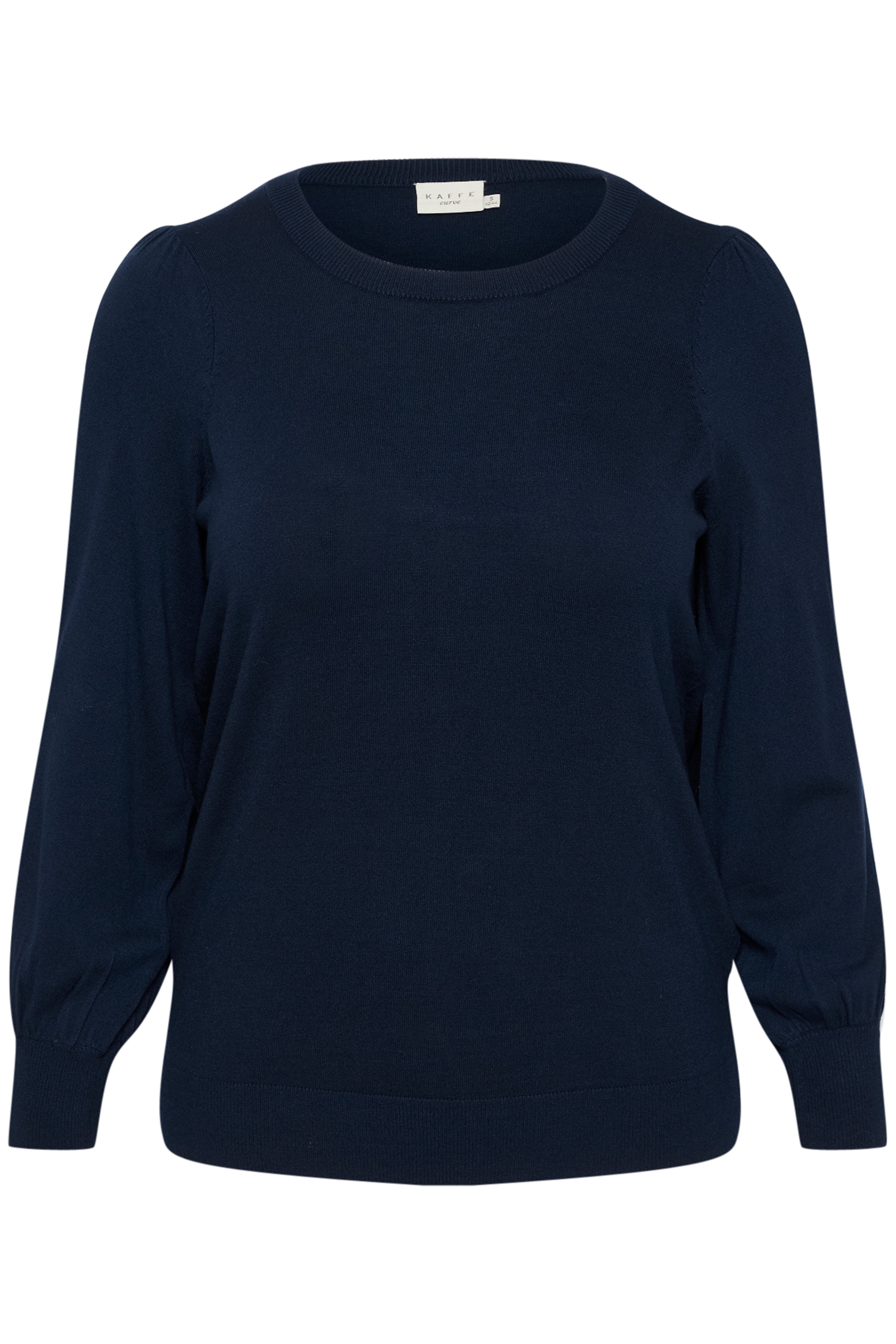 Kaffe Curve Miana Pullover in Navy