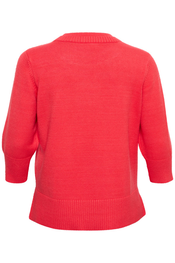 Kaffe Curve Marna Jumper in Coral
