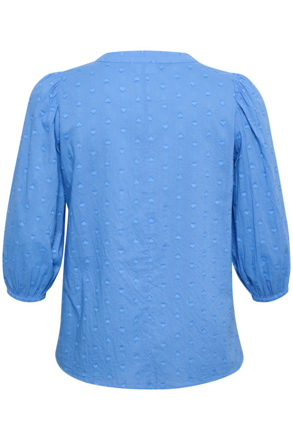 Kaffe Curve Jolana Blouse in Ultramarine