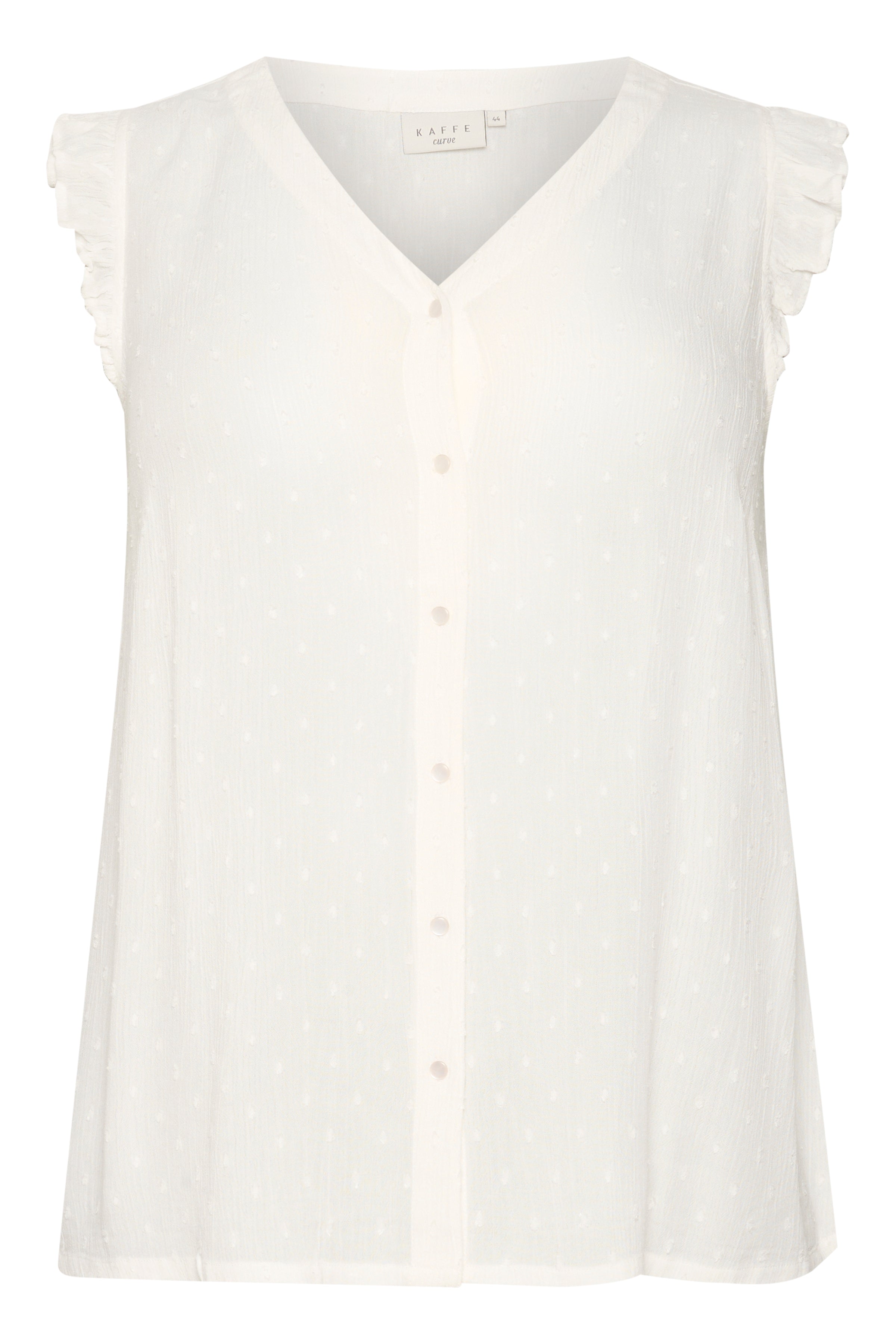 Kaffe Curve Joana Blouse in White