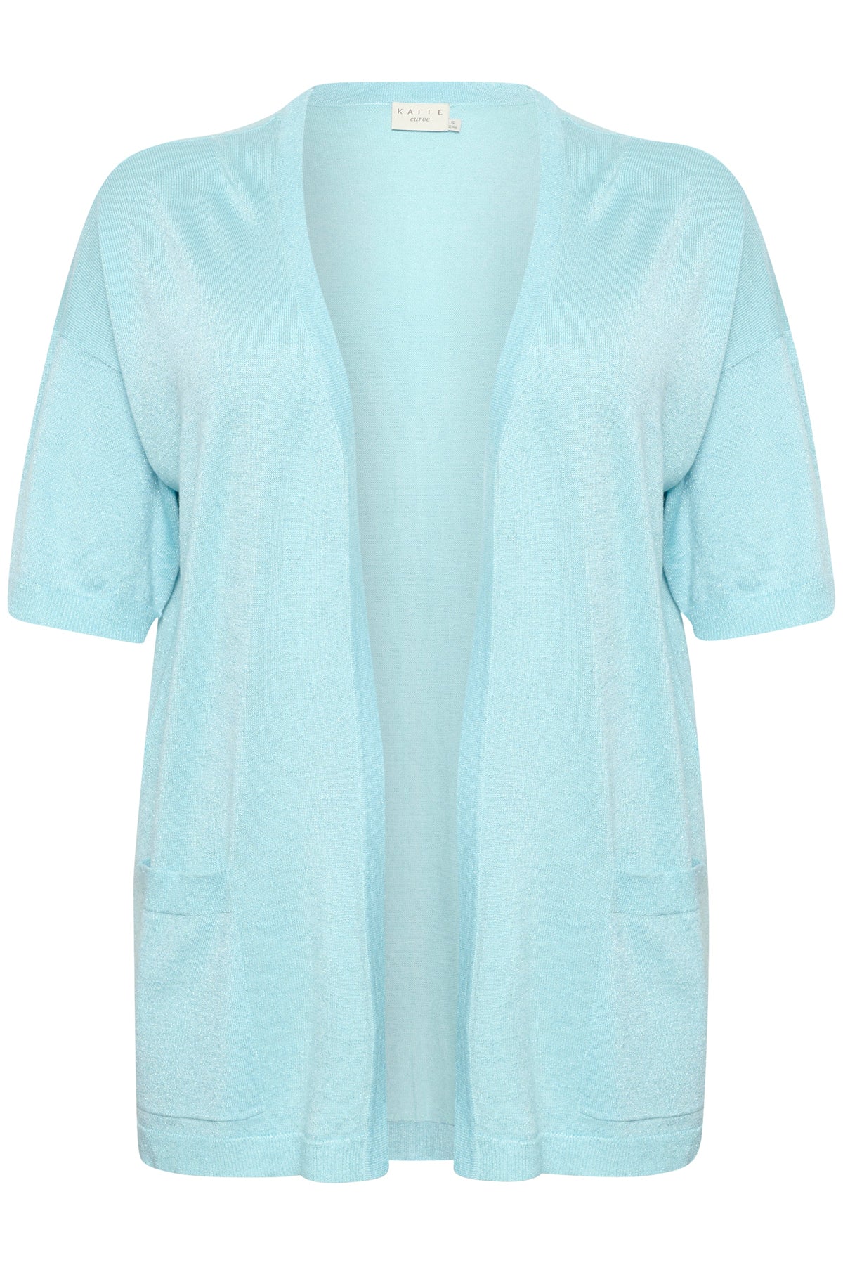 Kaffe Curve Regitta Cardigan in Blue Shimmer