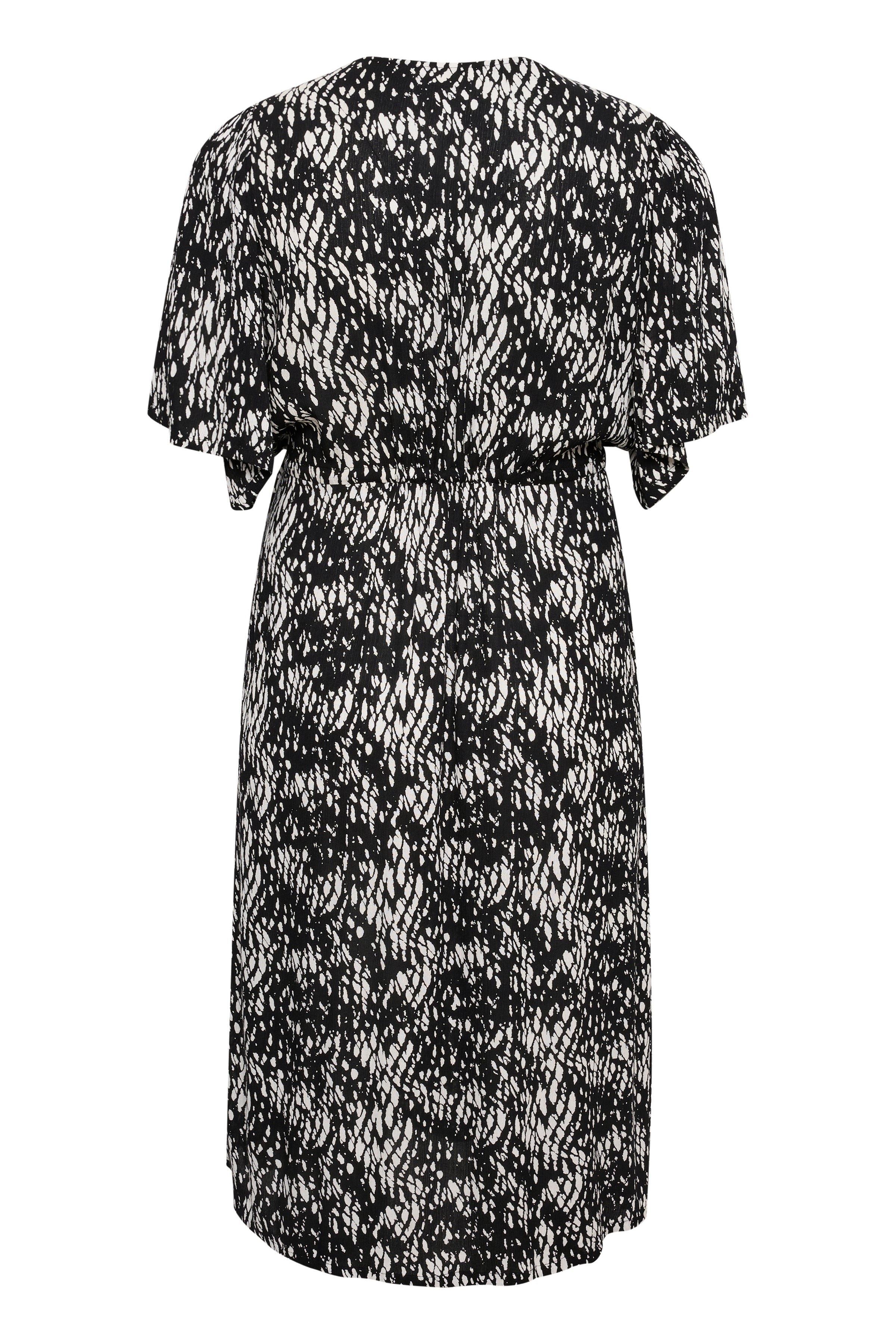 Kaffe Curve Ami Dress in Snake Print