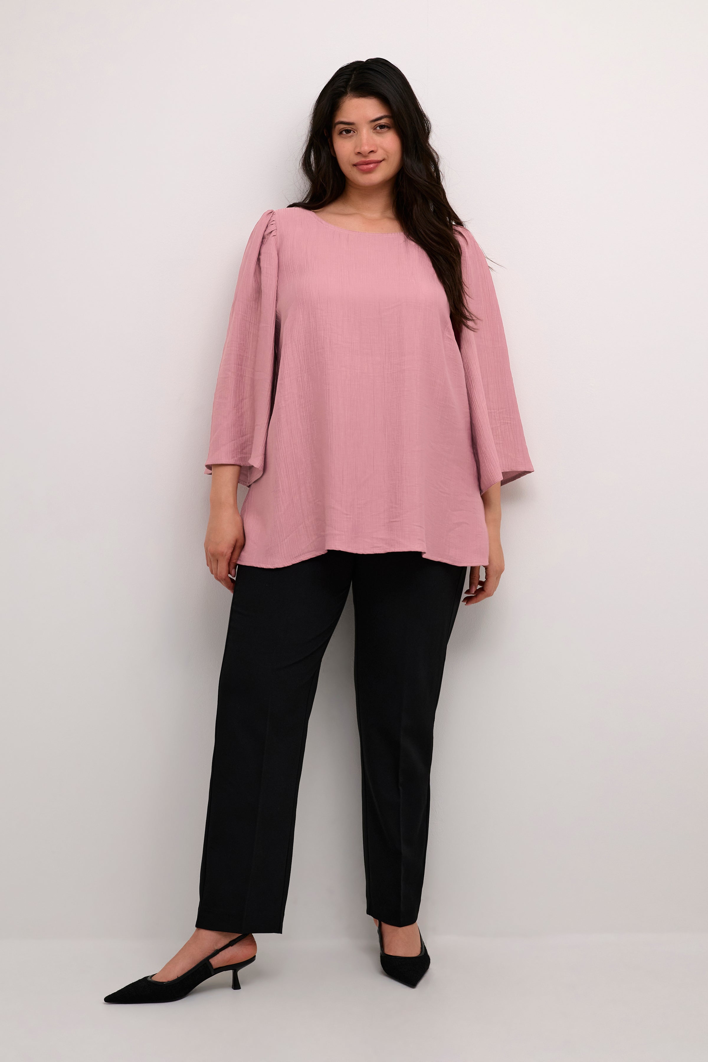 Kaffe Curve Membe Blouse in Pink