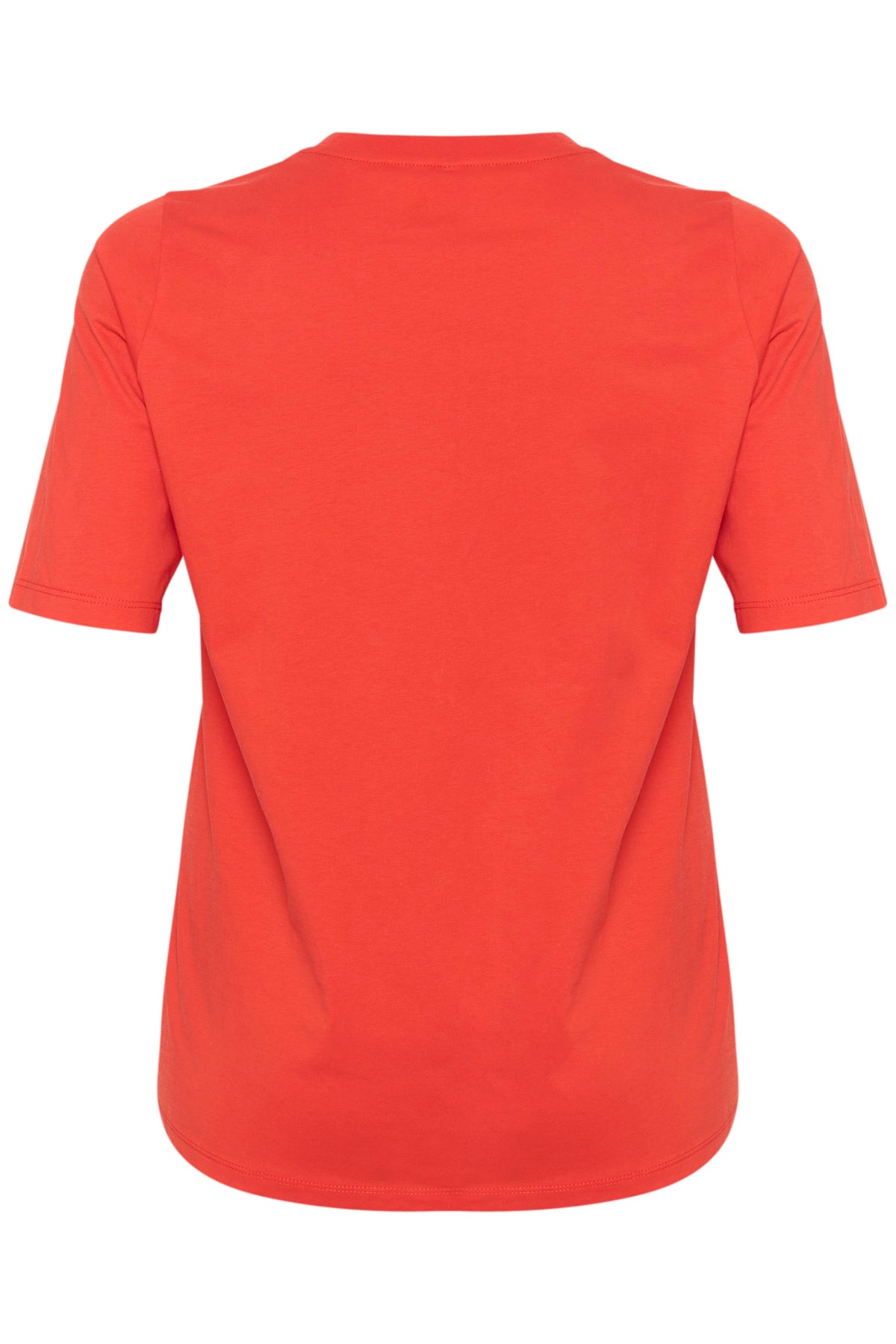 Kaffe Curve Molli T Shirt in Red