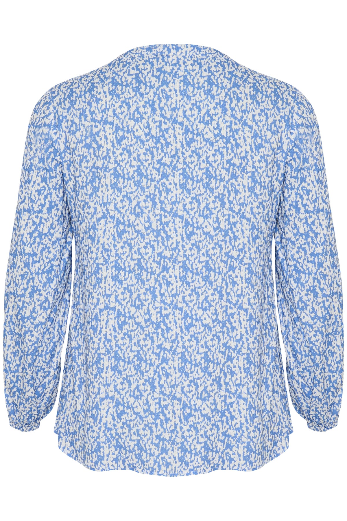 Kaffe Curve Mahlena Blouse in Blue