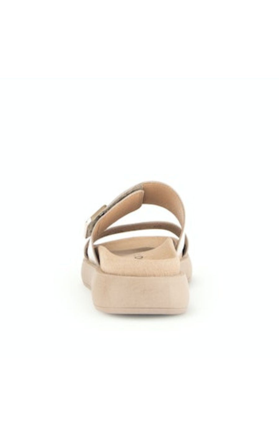 Gabor Slip on Sandal in Beige