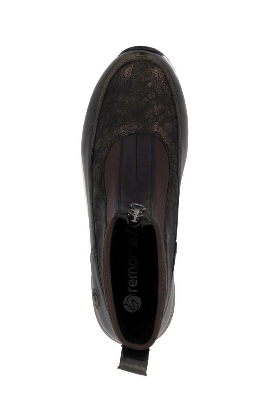 Remonte Brown Wedge Boot