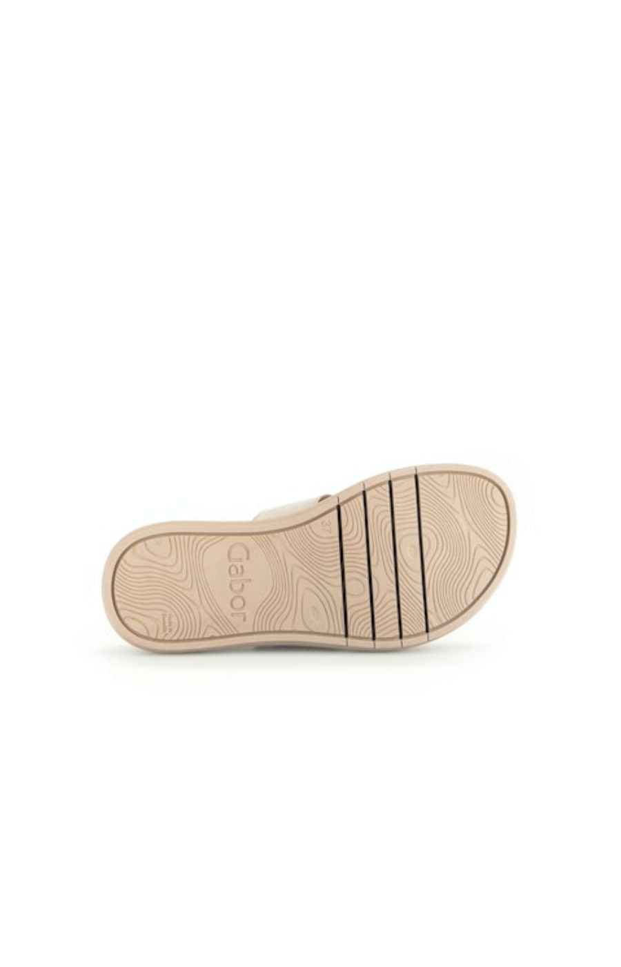 Gabor Slip on Sandal in Beige