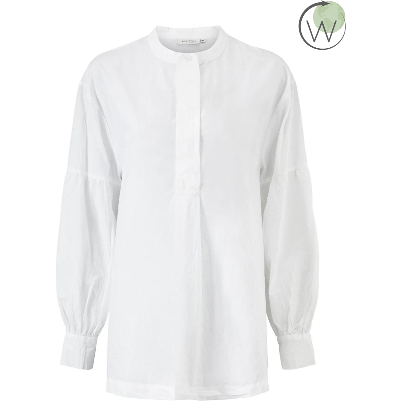 Masai Giacoma Tunic in White - Wardrobe Plus
