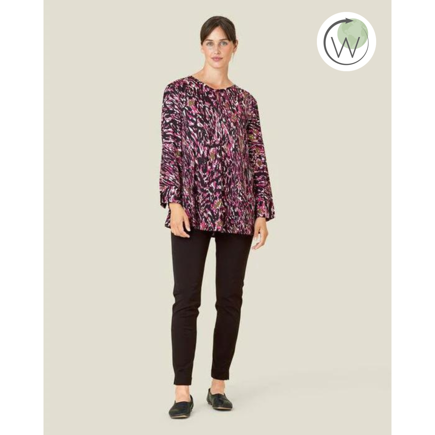 Masai Glenval Tunic in Pink - Wardrobe Plus
