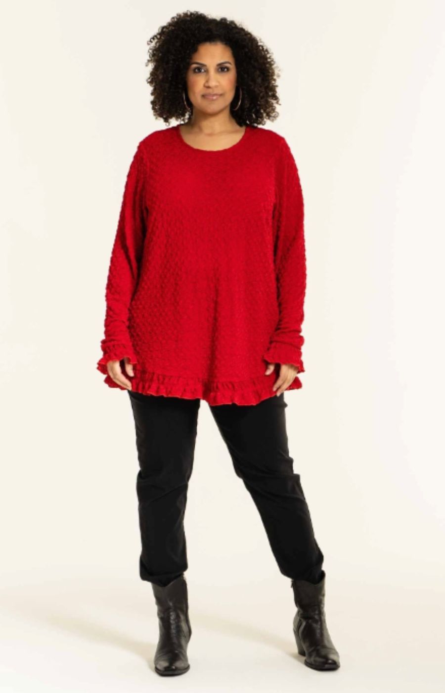 Studio Lyng Blouse in Red