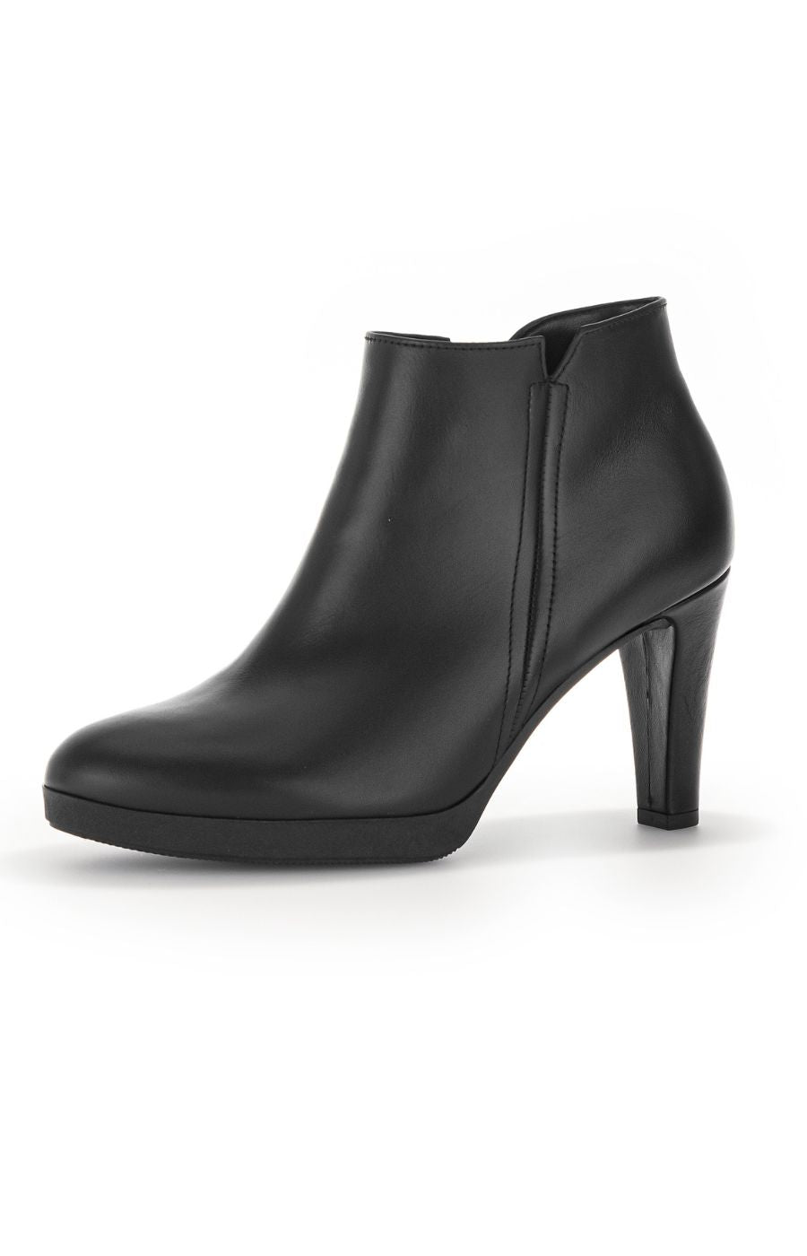 Gabor Heeled Ankle Black Boot
