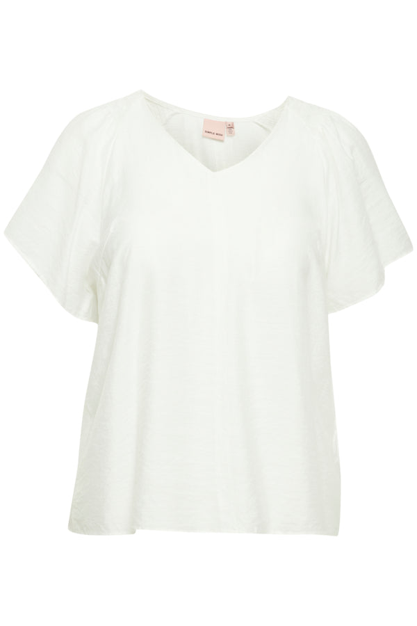 Simple Wish Mea Blouse in White