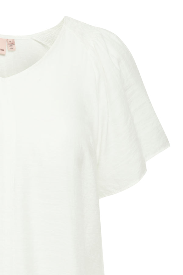 Simple Wish Mea Blouse in White