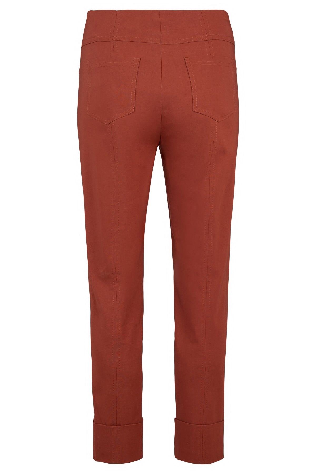 Robell 7/8ths Trousers in Rust
