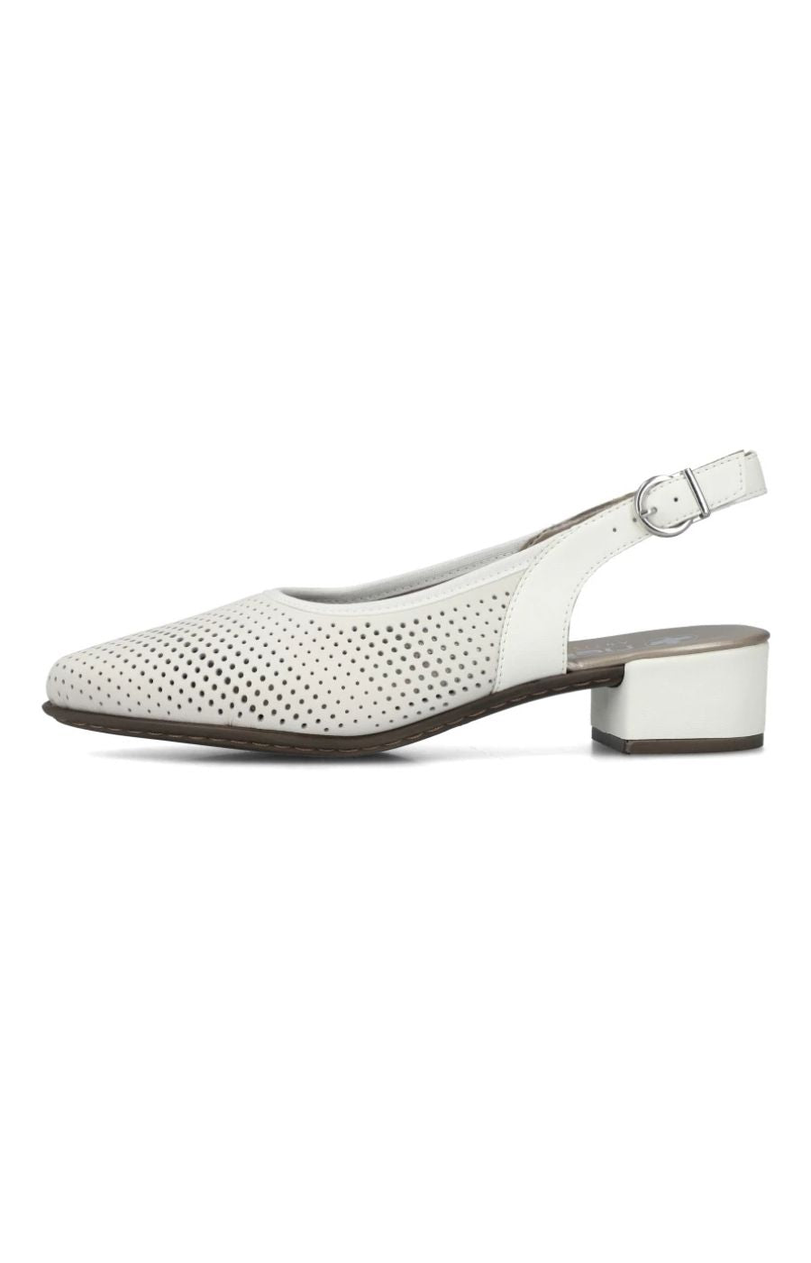 Rieker Slingback Pumps in White