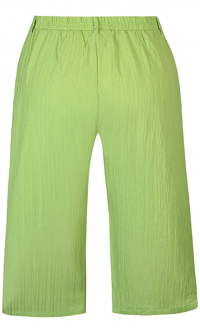 Zhenzi Scarlett Culotte Pants in Lime