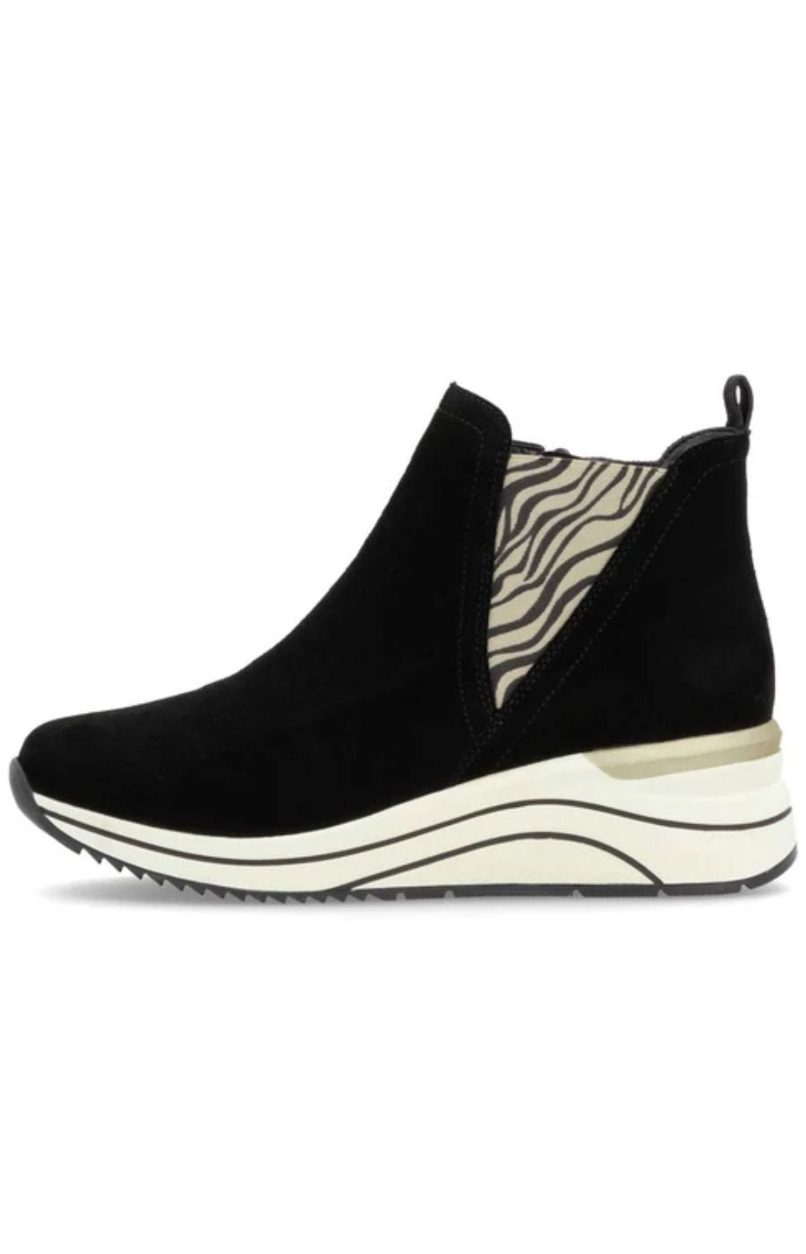 Remonte Zebra Print Ankle Boot