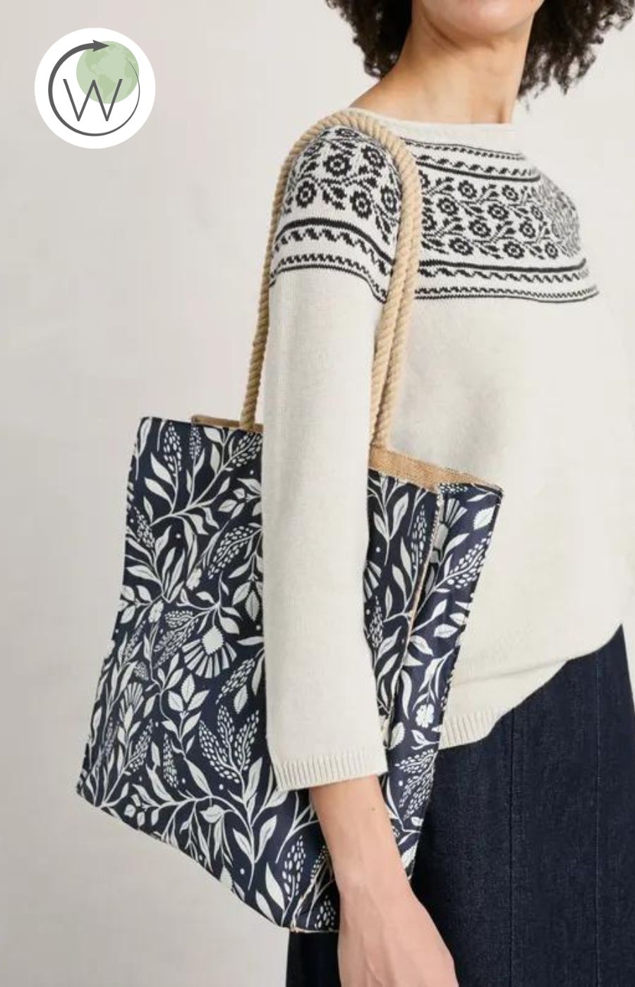 Seasalt Garden Leaf Bag