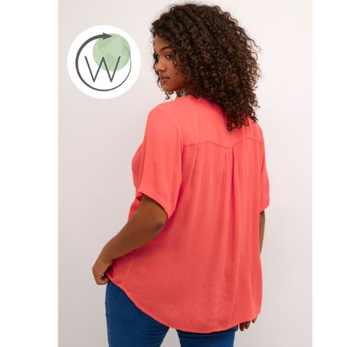 Kaffe Cami Blouse in Cayenne