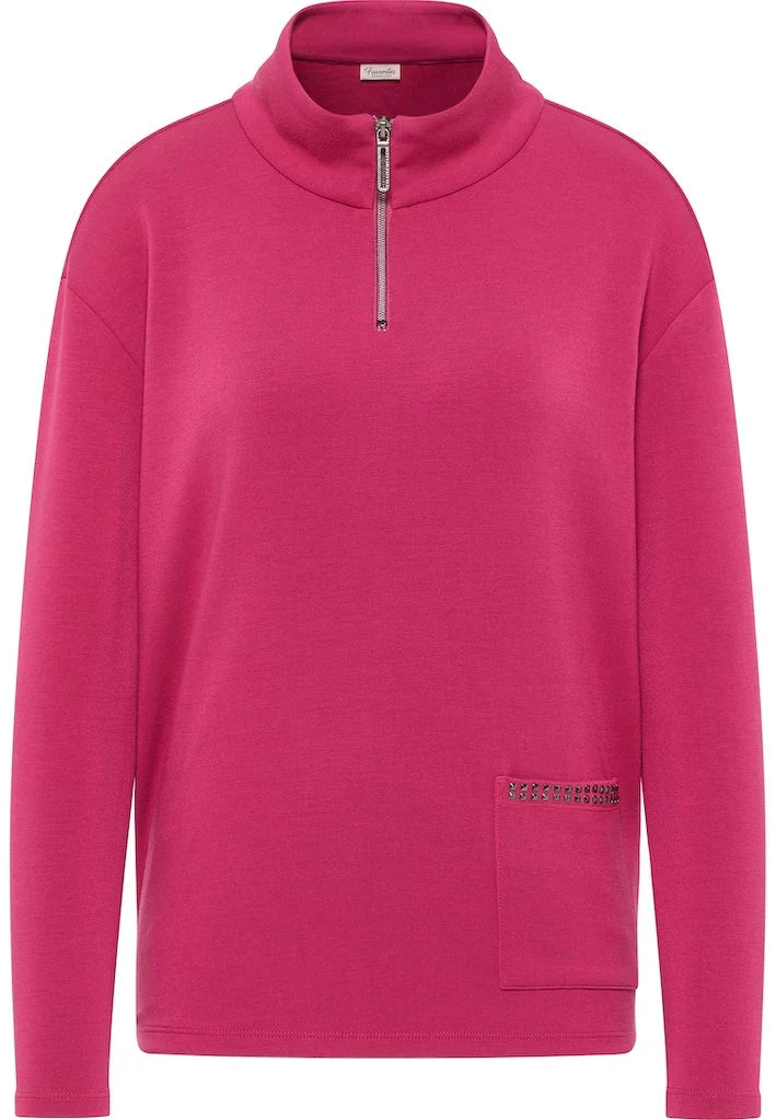Barbara Lebek Sweatshirt in Berry