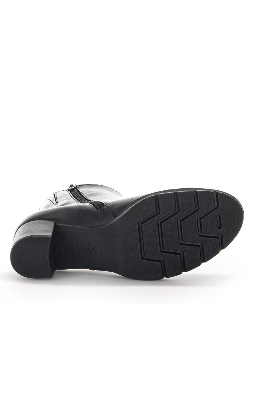 Gabor Platform Ankle Boots in Black