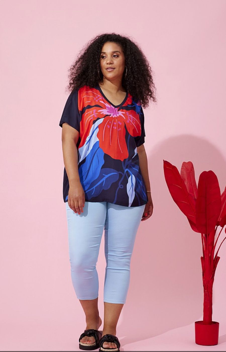 Zhenzi Salma Floral T-Shirt